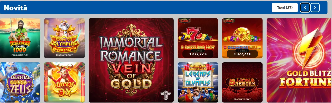 goldbet slot italia